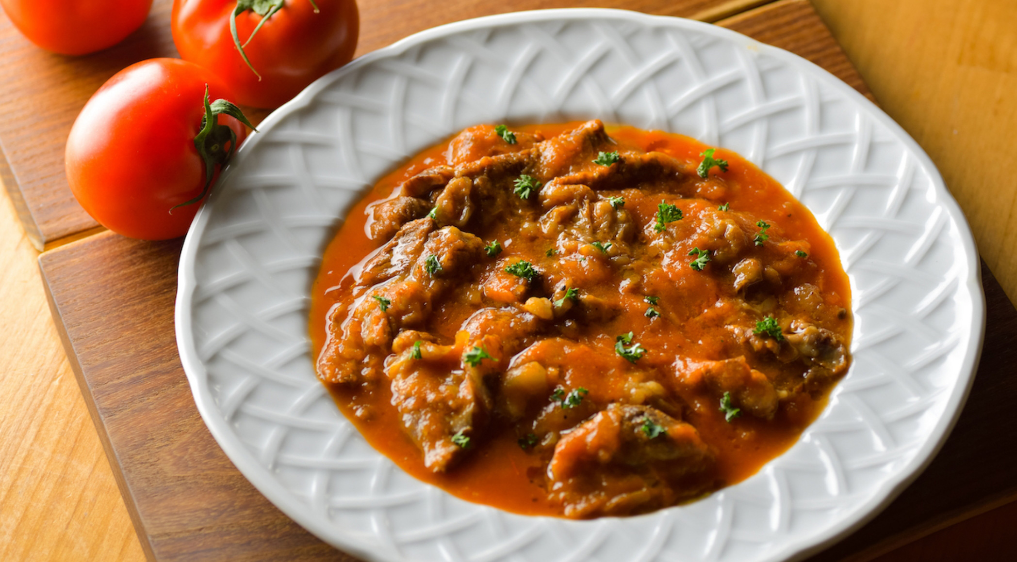 牛肉に合うトマトソース